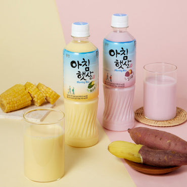 [Expiry Date: 26 Sep 2025][Woongjin] Morning Rice Korean Rice Milk Achim Haetsal Corn Flavor 500ml / 웅진 아침햇살 옥수수맛 500ml