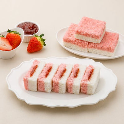 Milk strawberry jam Seolgi 850G - 우유 딸기잼설기