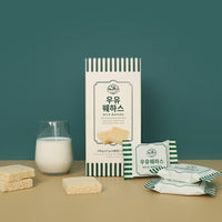 Morningsmile Dairy Milk Wafer 136g/아침미소 우유 웨하스 136g