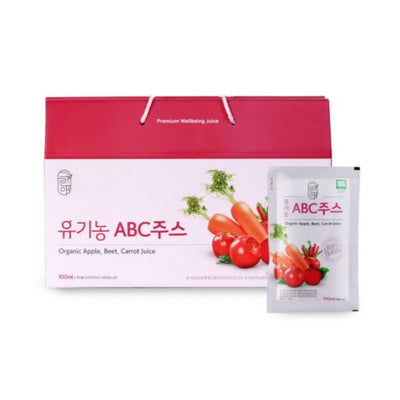 Greenae Premium Wellbeing Organic ABC Juice 100ml x 30pack / 그린애 유기농 ABC 주스 100ml x 30팩