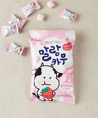 Lotte Mallangcow Strawberry 79g/롯데 말랑카우 딸기 79g