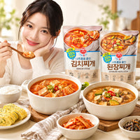 [OTOKI] LIGHT & JOY  Stew (Kimchi Jjigae/Soybean Soybean Paste) 450g 오뚜기 나트륨을 줄인 김치찌개/된장찌개 450g
