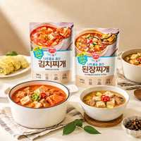 [OTOKI] LIGHT & JOY  Stew (Kimchi Jjigae/Soybean Soybean Paste) 450g 오뚜기 나트륨을 줄인 김치찌개/된장찌개 450g