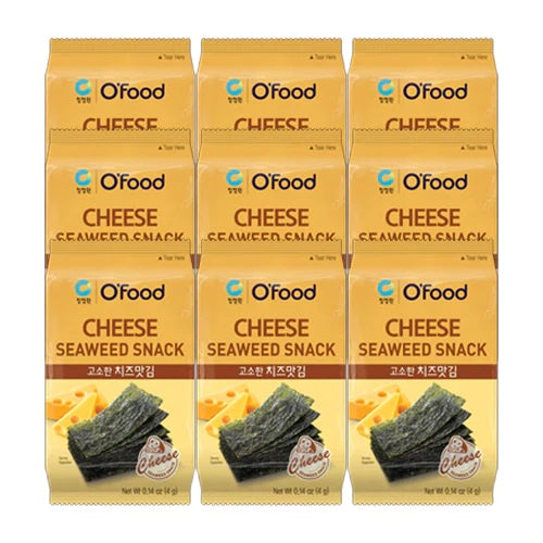 [CJW] Cheese Seaweed Snack 4gx 9Packs / 청정원 고소한 치즈맛김 4g x 9팩