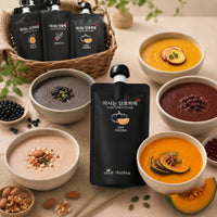 [Dooson]Ready to eat Porridge(Sweet Pumpkin/Black Bean/Red Bean/Sweetpotato/Nut)130g 두손 마시는죽(단호박/검은콩/닽팥/고구마/견과)130g