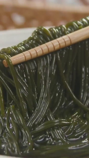 [Bundle of 10][Haechomiin] SEAWEED NOODLES With Soba/Bibim Sauce / 9Kcal Low-Calories Vegan