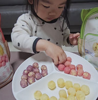 [AGE][Bayby Snack] Corn Ball Poppop (Apple/Blueberry/Strawberry)20g 아가애 콘볼 팝팝 (사과/블루베리/딸기)20g