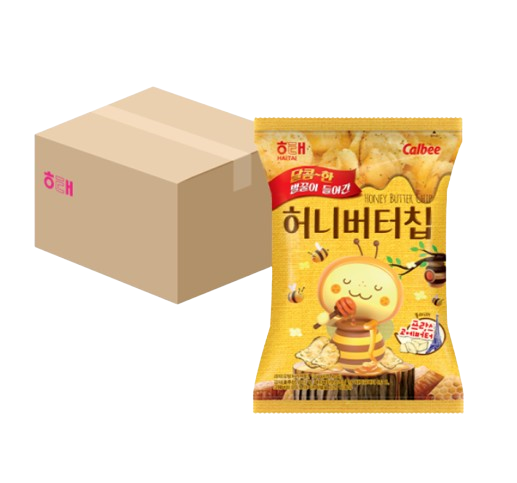[Promotion] Expiry date: 3 July 2024 HAITAI Honey butter chip 60g/ 해태 허니버터칩 60G X30ea(1Box)
