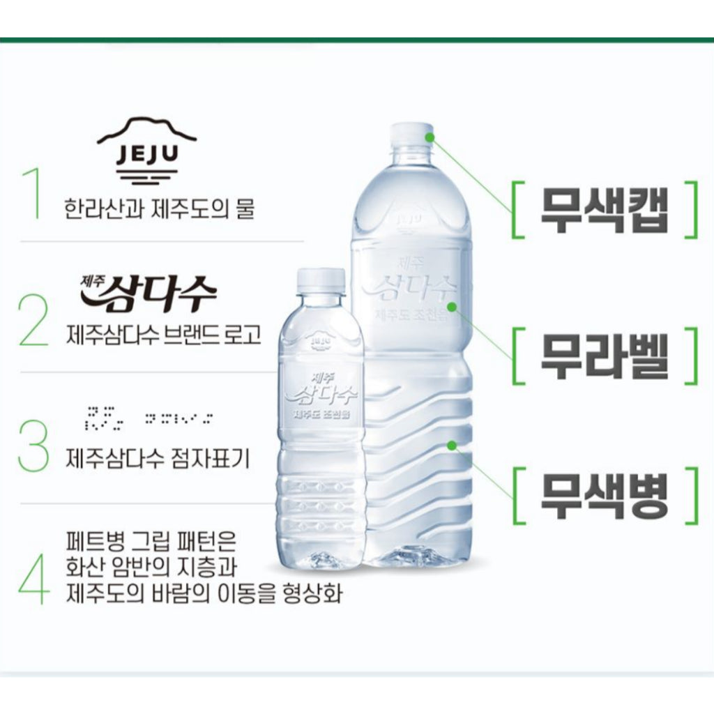 Jeju Samdasoo 500ml/제주 삼다수 500ml