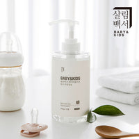 [Sallim Baekseo] Baby & Kids Dishwashing Liquid (Fragrance-Free) 500ml 살림백서 베이비&키즈 아기 주방세제 무향 500ml
