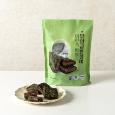 [Yedason Naju] Mugwort Rice Grains Injeolmi Rice Cake 500g / 예다손나주 어린쑥 밥알 인절미 500g