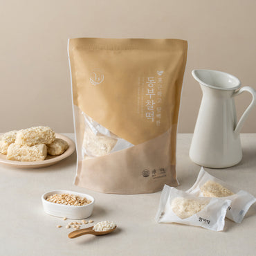 [Yedason Naju] Cowpea Glutinous Chaltteok Rice Cake 500g / 예다손나주 동부찰떡 500g