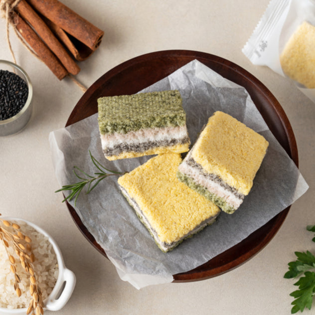 [Yedason Naju] Rainbow Seolgi Rice Cake 500g / 예다손나주 무지개설기 500g