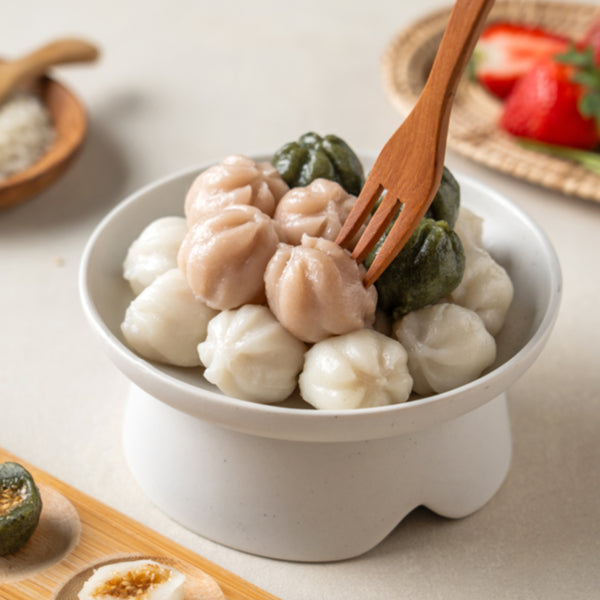 [Yedason Naju] Three-Color Assorted Honey Rice Cakes 600g / 예다손나주 말랑모듬꿀떡 600g