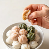 [Yedason Naju] Three-Color Assorted Honey Rice Cakes 600g / 예다손나주 말랑모듬꿀떡 600g