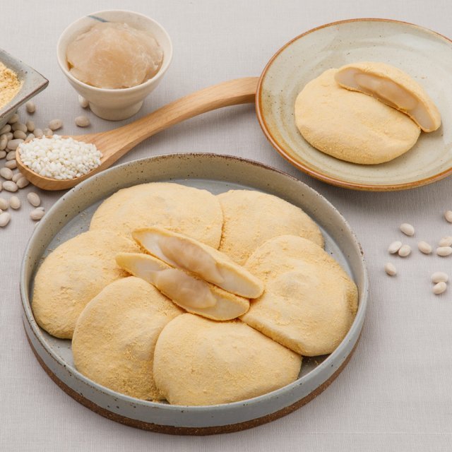[Sirujoa] Rice Castella Sweet Injeolmi 600g (60g x 10ea) / 시루조아 앙금 인절미 600g (60g x 10개입)