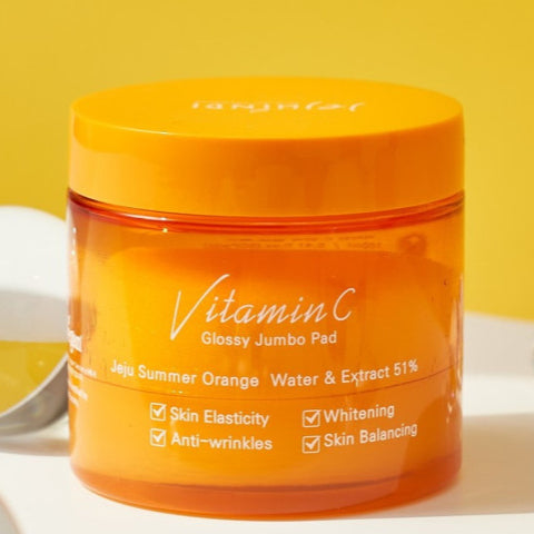 Jeju - Vitamin C Shiney Jumbo Pad 160ml (90pads) 비타민c 반짝 점보 패드