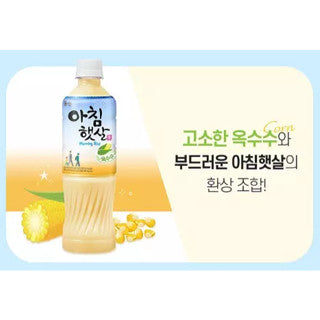 [Expiry Date: 26 Sep 2025][Woongjin] Morning Rice Korean Rice Milk Achim Haetsal Corn Flavor 500ml / 웅진 아침햇살 옥수수맛 500ml