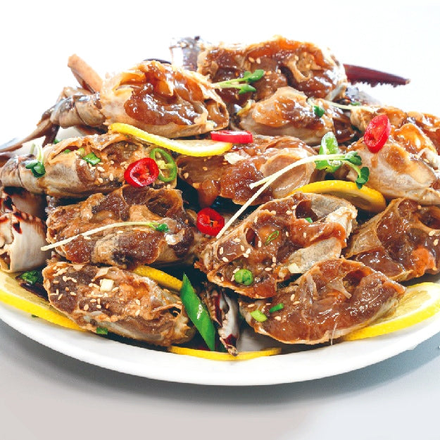 [Bongseonjang] Korean Marinated Crab & Prawn Trio Set (2kg+400g) / 봉선장 국산 간장게장&양념게장&대하장 세트 (2kg+400g)