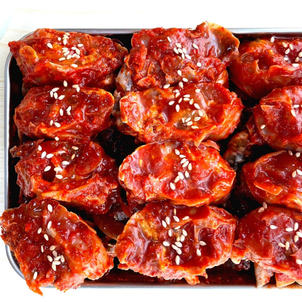 [Bongseonjang] Korean Marinated Crab & Prawn Trio Set (2kg+400g) / 봉선장 국산 간장게장&양념게장&대하장 세트 (2kg+400g)