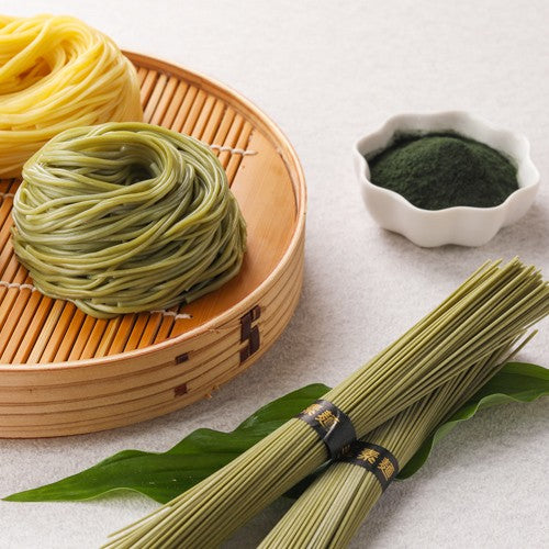 [Eunsung]Handmade Thin Noodles(Chlorella/Red Yeast Rice/Black Rice/Seodong Yam) 200g 은성 수연소면(클로렐라/홍국/흑미/서동마)200g