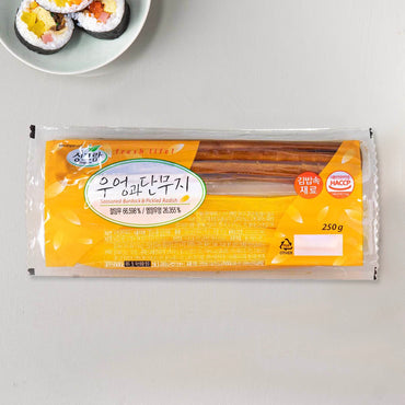 [Singram] Burdock & Pickled Radish for Gimbap 250g 1pack / 싱그람 김밥우엉단무지 250g 1팩