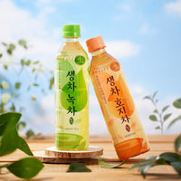 [Woongjin] Fresh Green Tea Drink 500ml 0 Calories / 웅진 생차 녹차 500ml