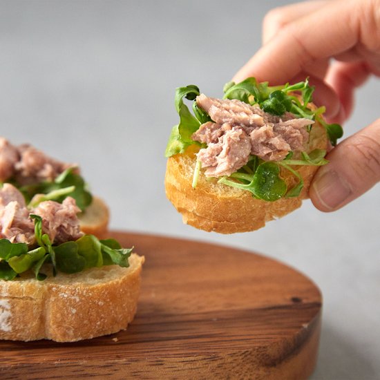 Mild Canned Tuna EASY PEEL 마일드참치 안심따개 100g