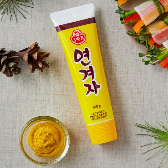 Ottogi Prepared Mustard Tube 35g/오뚜기 연겨자 튜브 35g