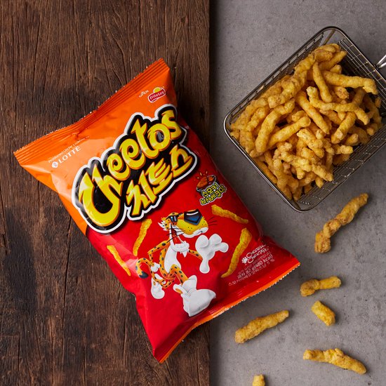 Lotte Cheetos Smoky BBQ 82g/롯데 치토스 스모키 바베큐 82g