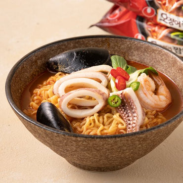 Nongshim Jjamppong Noodle pack 124gx5ea/농심 진짬뽕 멀티팩 124gx5개입