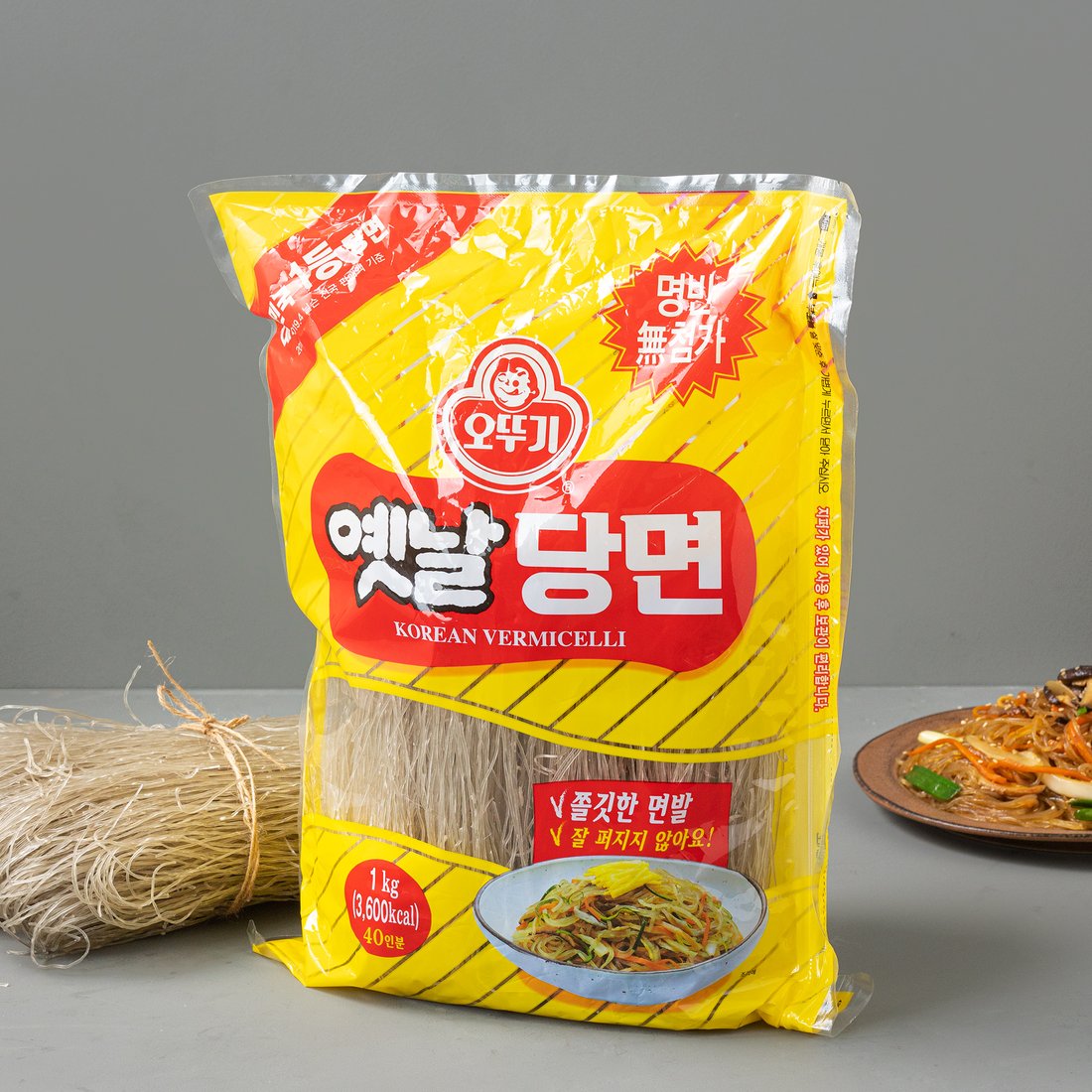 Ottogi Glass Noodle (Cut) 1kg/오뚜기 옛날 자른당면 1kg