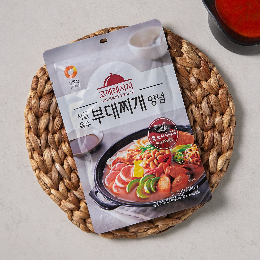 CJW Gourmet Recipe Army Stew 140g/청정원 고메레시피 사골육수부대찌개양념 140g