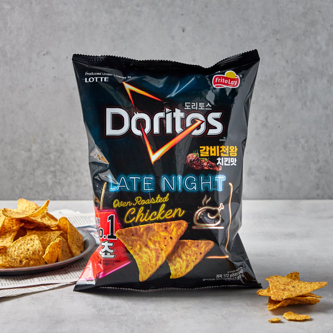 Lotte Doritos Galbi King Chicken Flavor Chips 84g/롯데 도리토스 갈비천황치킨맛 84g