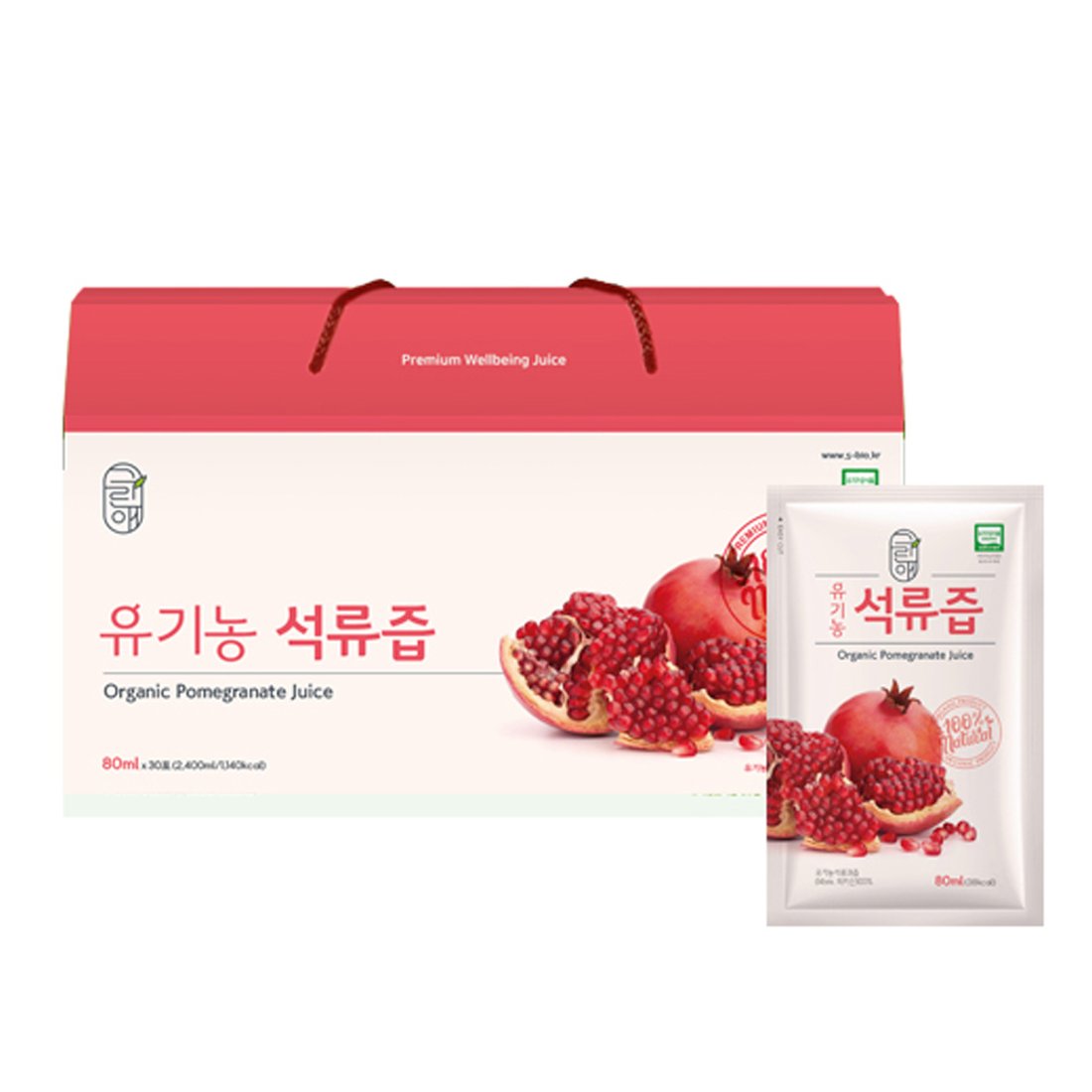 Organic pomegranate juice 유기농 석류즙 80ml
