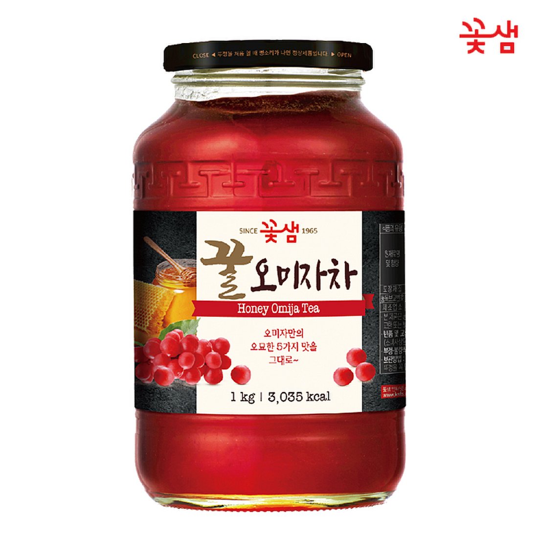 Kotsam Honey Schizandra tea 1kg/꽃샘 꿀오미자차 1kg