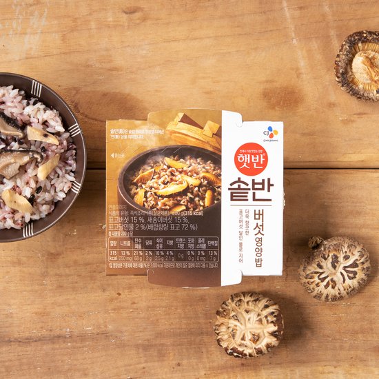 Mushroom Nutritious Rice 솥반 버섯영양밥 200G