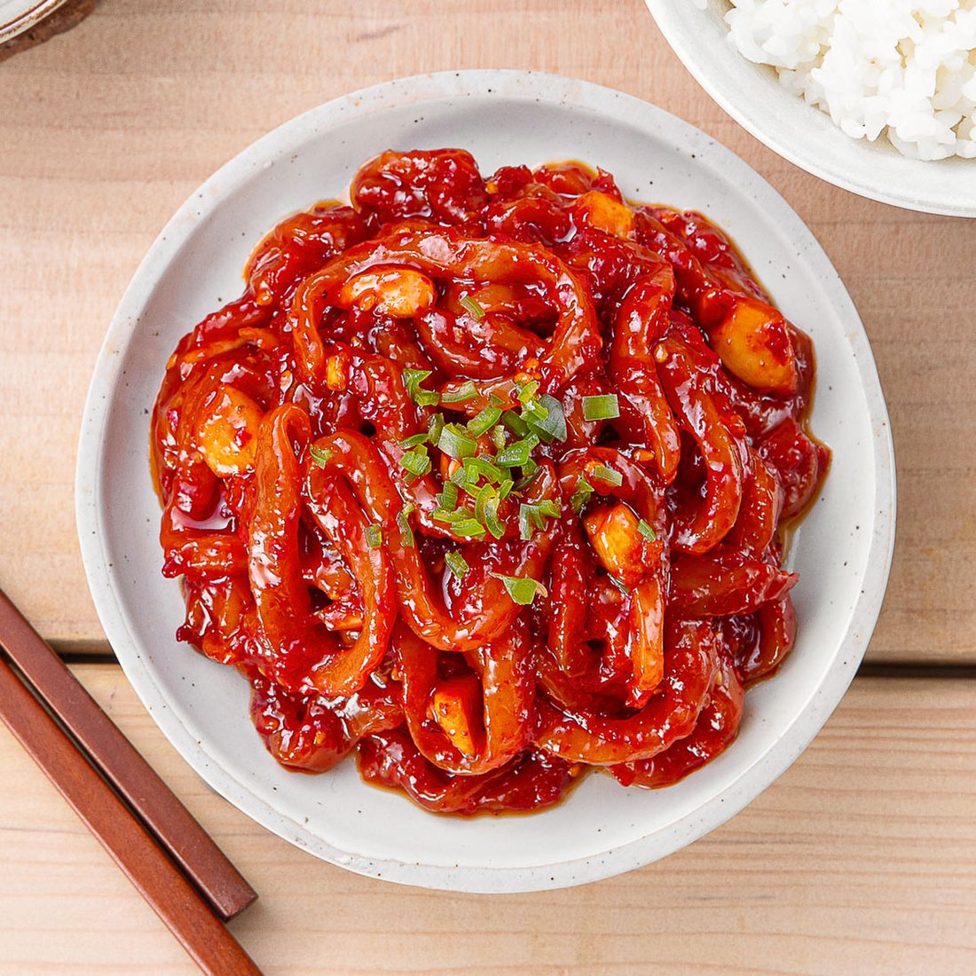 [Korean Side dish] Chan Chan Chan Seasoned Fermented Squid 220g/찬찬찬 오징