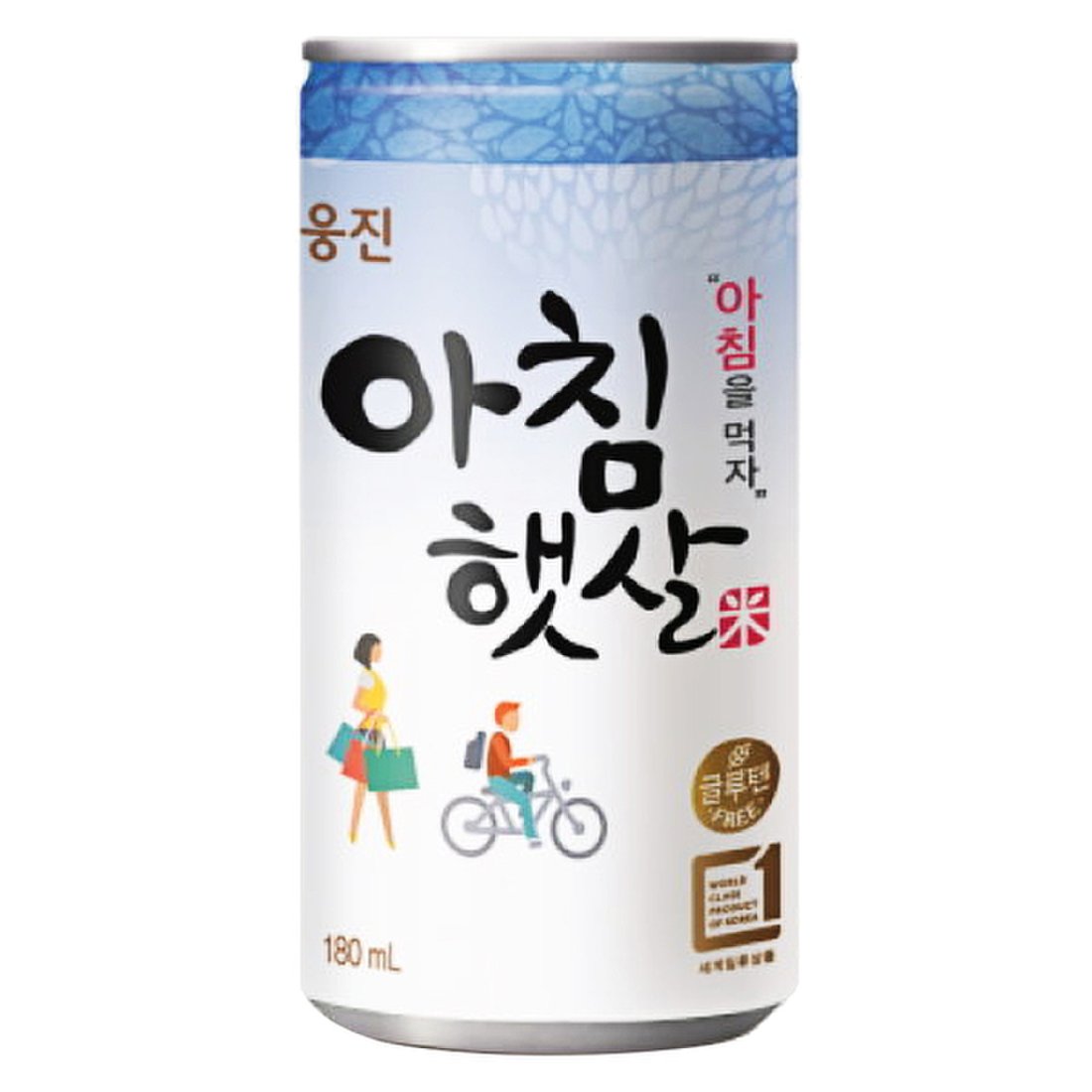 Woongjin Morning Sunshine Rice Drink 180ml Can/웅진 아침햇살 캔 180ml