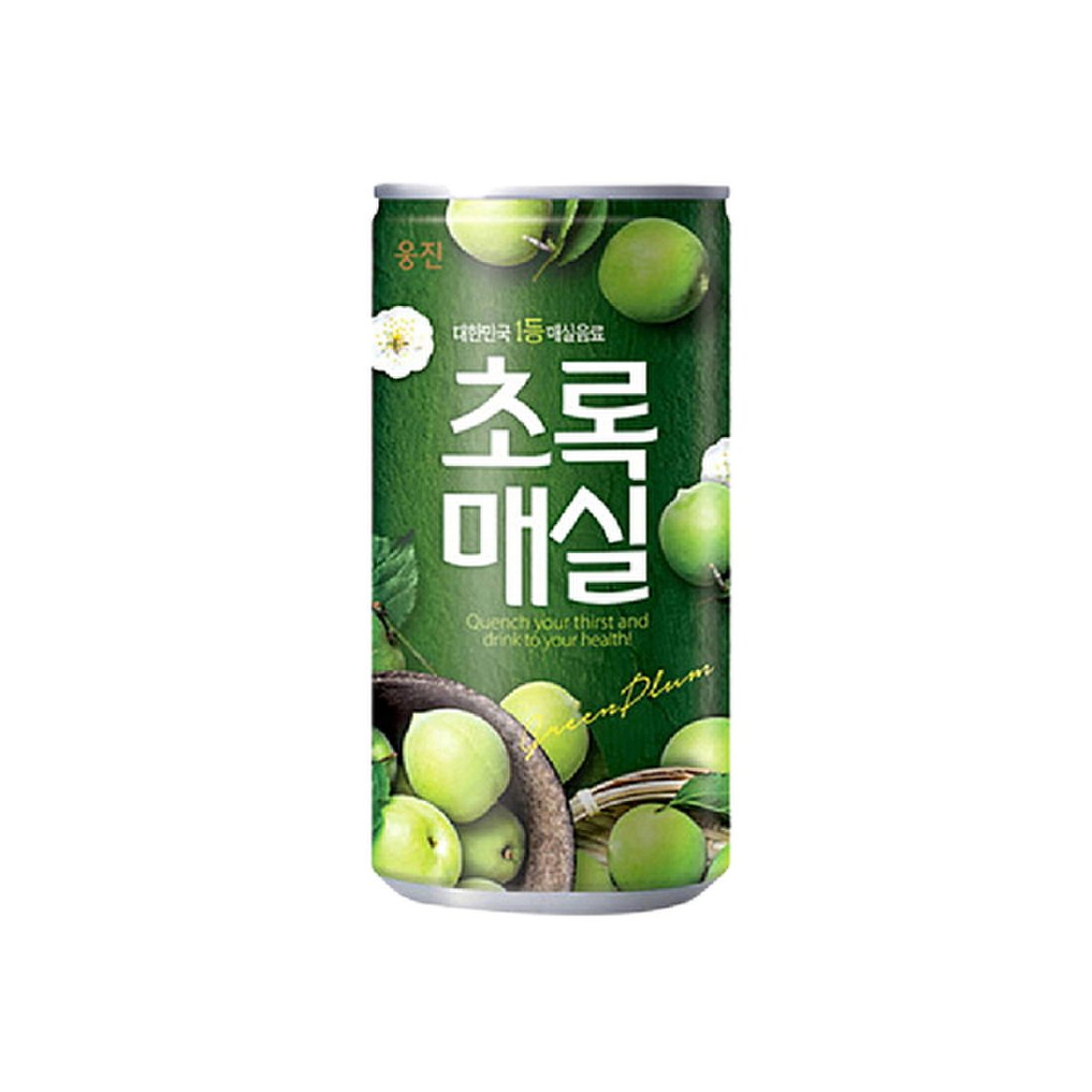 Woongjin Green Plum Juice (Can) 초록매실 캔 180ml