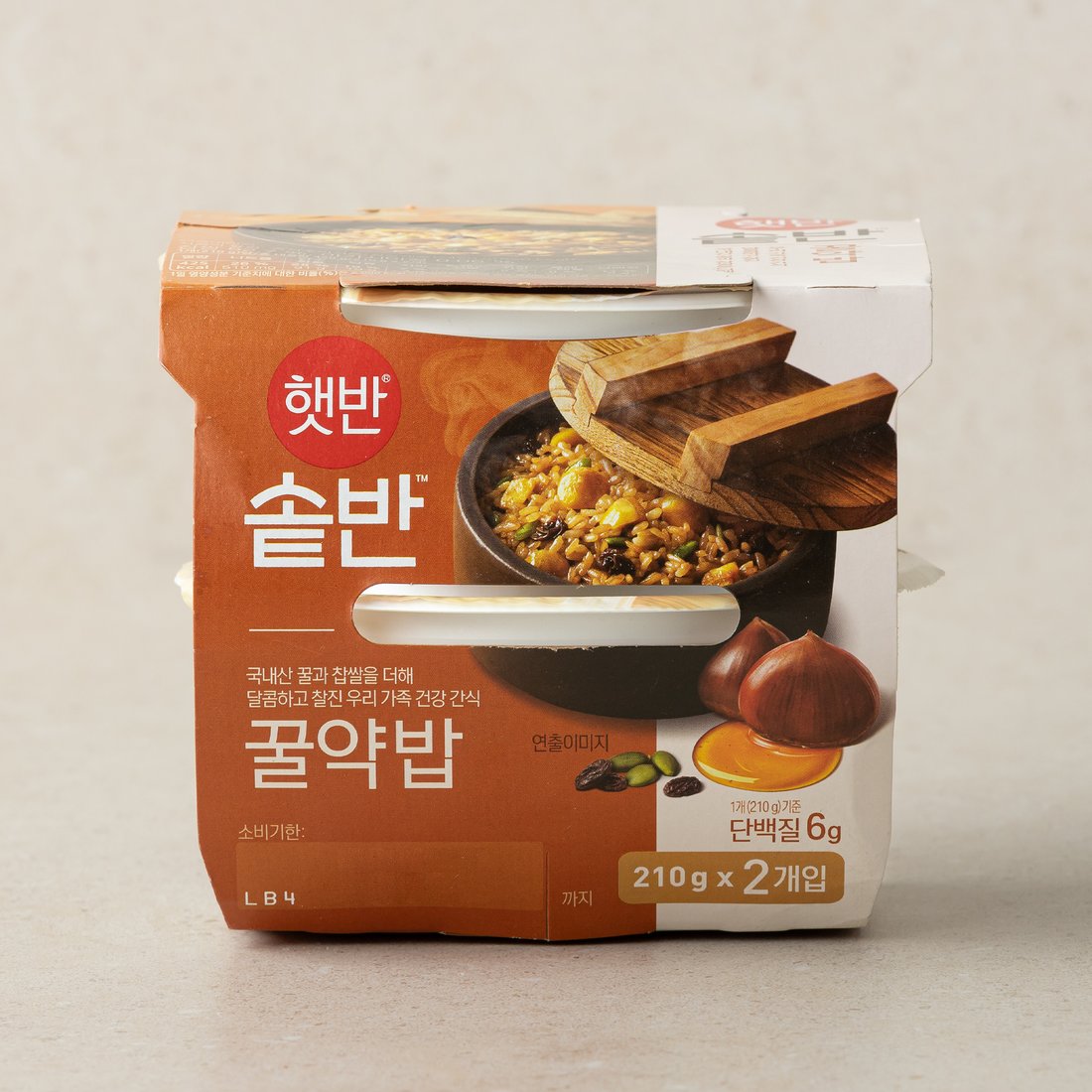 Hetbahn Honey Rice 솥반 꿀약밥 210G