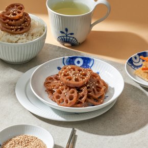 [Korean Side dish] Chan Chan Chan Hard-boiled Lotus Root 220g/찬찬찬 연근 조림 220g