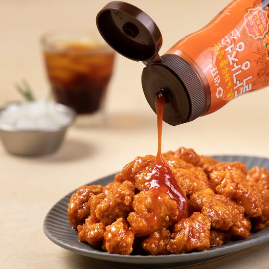 Dakgangjeong sauce for fried chicken 샘표 속초 닭강정소스 360G