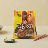 [Expiry date: 07 Oct 2025] [OTOKI] Jin Jjajang Ramyeon Multi (135gx4ea) / 오뚜기 진짜장 멀티 (135gx4개입)
