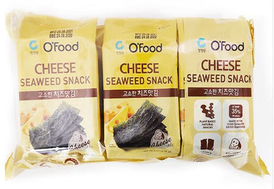 Cheese seaweed snack 청정원 치즈맛김 4g*9p