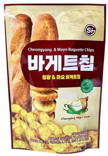 SI Cheongyang & Mayo Baguette Chips 70g/CI 청양&마요 바게트칩 70g