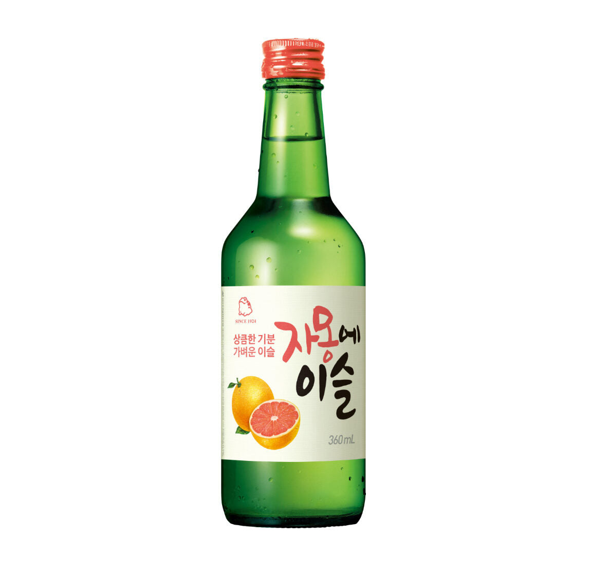 Jinro Grapefruit Soju 360ml/ 진로 자몽에 이슬 360ml