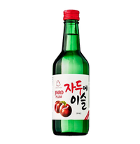 진로 매실소주 자두에 이슬 360ml