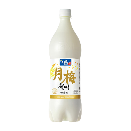 Seoul Jangsu Makgeolli Wolmae 750ml - 서울 장수 월매 막걸리 750ml