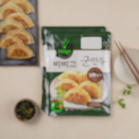 CJ Bibigo Crispy Pork and Vegetable Dumpling - Frozen 500g/ CJ 비비고 돼지고기 야채 군만두 500g